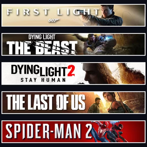 007 +Beast +DY2 +TLOU1 +Spider 2